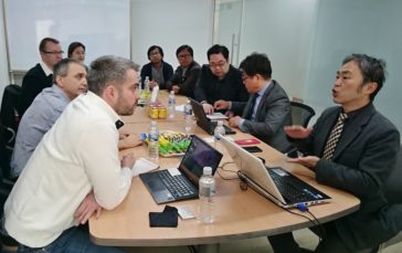 Jednání k VaV projektům na Dongguk University