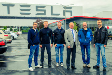 Exkurze v Tesla Motors