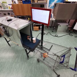 Pokladní čtecí tunel